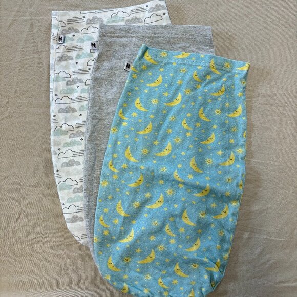 EUC Henry Hunter Baby Swaddle Sack, Size NB, Set of 3 - Picture 1 of 5